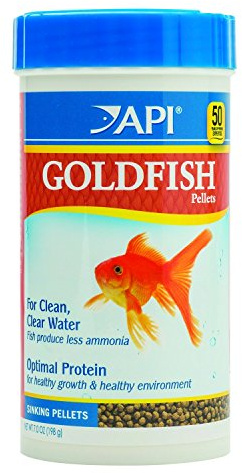 API GOLDFISH PELLETS Fish Food 7-Ounce Container