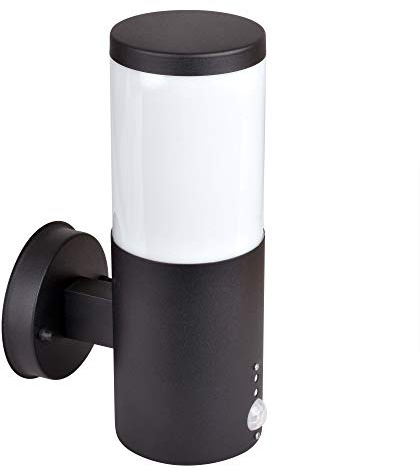 Außenleuchte mit Bewegungssensor E27 Fassung Wandleuchte Sensor Außenwandleuchte Wandlampe Außenlampe Aussen Beleuchtung Aussenlicht mit Bewegungsmelder 296A1