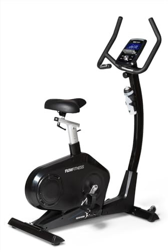 Flow Fitness Perform B3i Ergometer Hometrainer – 24 Trainingsprogramme & 69 Widerstandsstufen – Kompatibel mit Kinomap & iConsole+ – Smart Wheel Steuerung – Bluetooth & USB