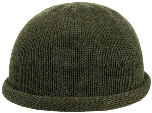 Lierys Bonnet Docker en Tricot a Bord Roule Fabrique en Allemagne Unisexe Automne Hiver