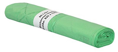 Lot de 20 sacs poubelle biologiques de 80 litres