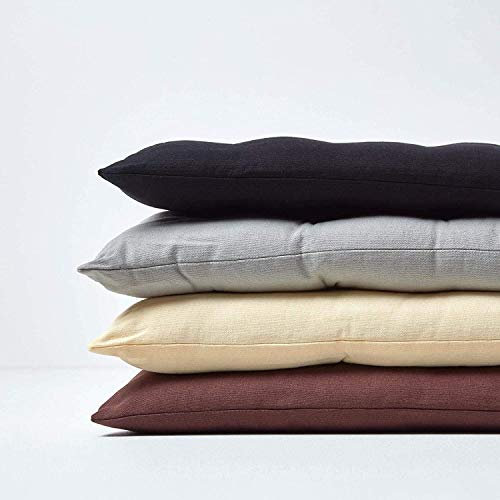 Yanman Utomhus bänkdyna, 8 cm tjock kudde, bekväm 2–3 sittdynor stolsmatta för trädgård, uteplats, gräsmatta eller trägunga, brun, 165 x 55 cm