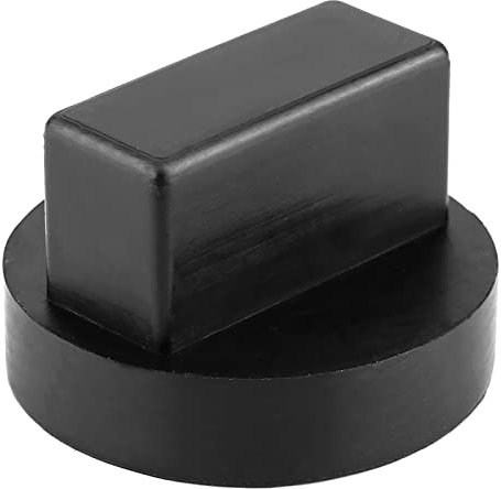 VOBOR Jack Pad Adapter, Wagenheber Gummiauflage Kompatibel mit Mercedes Benz Universal Hydraulischer Wagen-Heber Scherenwagenheber Auto Wagenheber 2t Schwarz