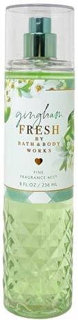 Bath & Body Works Fine Fragrance Body Spray Mist 8 fl oz / 236 mL (Gingham Fresh)