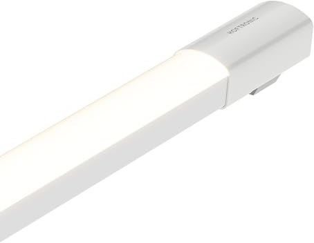 HOFTRONIC - Plafoniera LED Impermeabile per soffitto IP65 120 cm - 36 W 3600 Lumen - 4000 K luce Bianca Neutra - IK07 - Lampada per Garage Cucina Officina Ufficio Bagno Magazzino