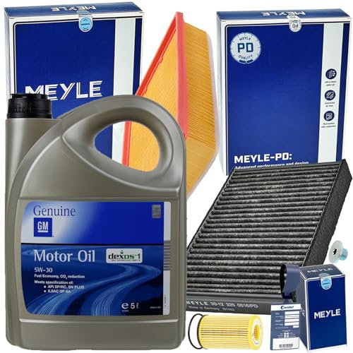 Inspektionspaket + DEXOS 1 GEN 3 für Corsa D E 1.0 + 1.2 + 1.4 60-100 PS
