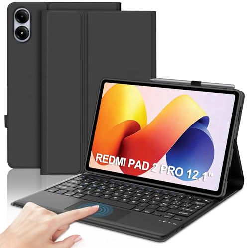 Cover Tastiera per Xiaomi Redmi Pad 2 Pro/Redmi Pad Pro 12.1 Pollici