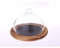 LAGUIOLE - Cloche à fromages plateau bois et ardoise