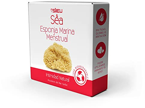 Sileu Sea Esponja Marina Menstrual Natural Reutilizable - 1 Unidad
