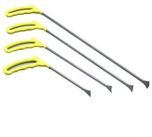 Asta per rimozione ammaccature da garage, strumenti di riparazione ammaccature senza vernice, ganci per barra di porco, strumento manuale per auto, kit di strumenti per la rimozione delle ammaccature