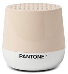 Lexon Mini Mini bärbar bluetooth-högtalare, handsfree mikrofon och selfie-trigger, trådlös uppladdningsbar för PC och smartphone (Sand)