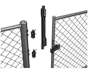 D&D TECHNOLOGIES ML3RPK MagnaLatch Round Post and Chain Link Gate Latch Adapter Kit, for Top and Vertical Pull Safety Gate Latches, Adapters Only, MagnaLatch Latch Not Included