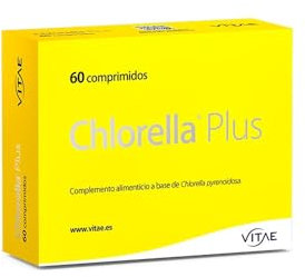 Vitae Chlorella Plus 60 comprimidos | Alga de Chlorella para depurar el organismo | Detox | Función depurativa