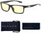 Gunnar Gafas para Videojuegos y Ordenador | Vertex, Color de Montura: Onyx, Tente de Lentes: Ámbar (Bloques 65% de Luz Azul y 100% de UV) | con filtro de Luz Azul | Lente Patentada