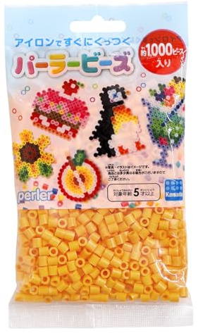 Perler Beads 1,000 Count-Cheddar