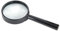 Mercury | Handheld Magnifying Glass | 6 x Magnification, Black