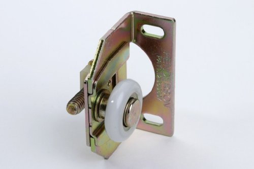 aparato de ruedas para corrediza de herraje metal galvanizado 53 mm