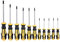Gunpla 11 Pièces Jeu de Tournevis Torx T6 T7 T8 T9 T10 T15 T20 T25 T27 T30 T40 Etoile Magnétique Assortiment Réparation Tournevis Précision Kit Outils pour Vis Torx Téléphone Ordinateur Radio Montres