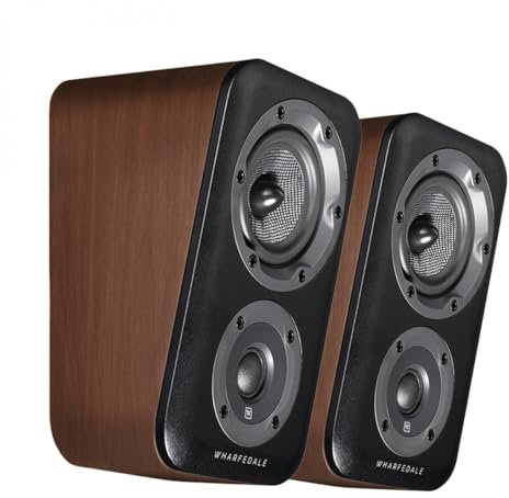 Wharfedale D300 3D Walnut Surround Speakers (Pair)