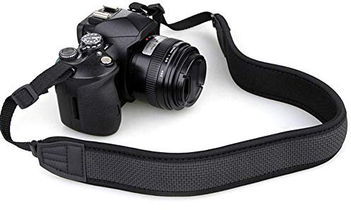 MOVKZACV Camera Shoulder Strap, Anti-slip Over Shoulder Camera Sling Strap Quick Release with Safety Tether, Comfortable Camera Neck Strap for DSLR Camera