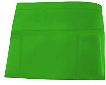 VELILLA 404208; Delantal corto comandero; color verde lima; talla única