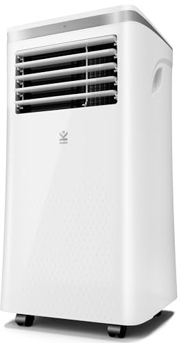 S-290 - Avalla Air Conditioning Unit, 3-in-1 Portable Air Conditioner 10000 BTU – Dehumidifier 24L, Fan, Cooler & Quiet Sleep Mode for Multi-Room Coverage, Low Energy, 24hr Timer, Remote & Window Kit