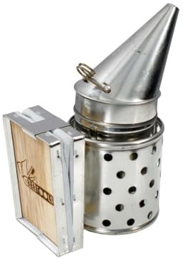 Smoker Premium Feuerverzinkt für Imkerei Bienen, 18 cm