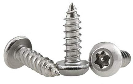 Bolzenschraube, Gewindeschrauben, Schraube, St2.9/St3.5/St4.2/St4.8 Rundkopfschraube, selbstschneidende Schraube, Torx-Schraube, Diebstahlsicherung, St2.9X19 (20 Stück) (Farbe: Stück) 4.2x9 10 Stück