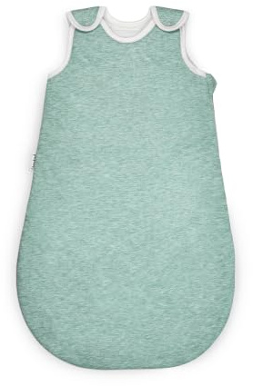 Ehrenkind® Ganzjahres-Schlafsack Rund mit Wollfüllung | 100% Bio-Baumwolle mit 100% Wolle Füllung Baby-Schlafsack | OEKO-TEX