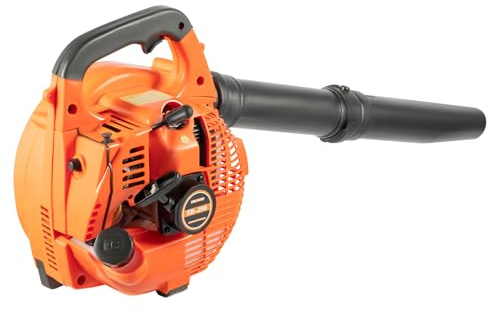 Commercial Vacuum Leaf Blower, Handheld Air Power Petrol Leaf Clean Blower, Gasoline Leaf Blower 2-Stroke Leaf Blower 25.4CC Commercial Leaf Blower Heavy Duty Grass Yard Cleanup Outdoor