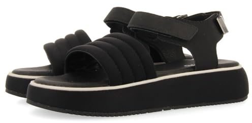 GIOSEPPO Sandalias Deportivas Color Negro con Plataforma para Mujer Cheval