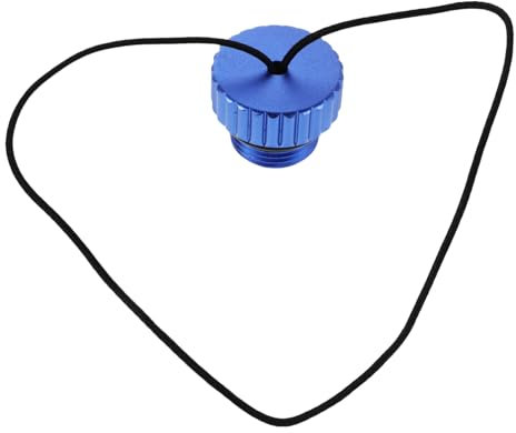 EXAOMBLE Scuba Tank Valve Cap Protector Blue Air Gas Valve Cover Dustproof Plug Accessory for Diving Equipment