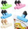 Pince Alimentaire,8 Pièces Pince Emballage Plastique Fermeture Sachet Clip Pinces pour Sachets Clips de Fermeture,Cuisine Pinces à Sac Clip D'étanchéité,Reutilisable Pince Fermeture Sachet Alimentaire
