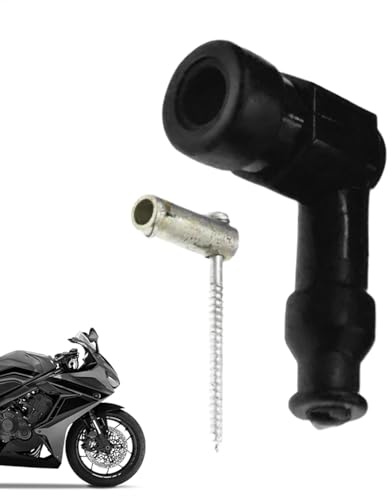 Connettore per candela di accensione, tappo in gomma per moto – Connettore per candela in gomma impermeabile, resistente alla polvere, accessorio per moto