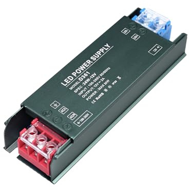 KSIBNW Alimentatore 12V Trasformatore AC 220V a DC 12V 2A 24W, Slim LED Trasformatore Trasformatori Netzteil Interruttore Adattatore Tensione Costante Alimentatoredi Bassa per Lampade Striscia LED