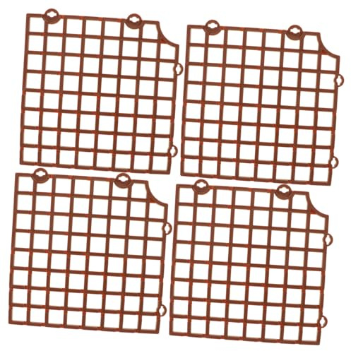 TOYZFRIENDY 3 Piezas Protector para Macetas Rejilla Recortable Resistente para Suelo de Tiestos Protección contra Gatos Perros y Derrames Plantas de Exterior y Interior