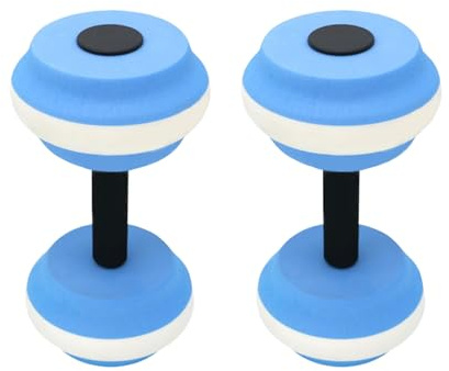 CAZSTYK Pesi da piscina Attrezzatura per esercizi in acqua Schiuma EVA Bilancieri Attrezzatura aerobica Manubri acquatici per Fitness Piscina Fitness Pesi a mano