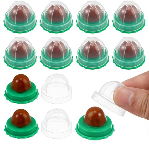Yardenfun Cat Licking Ball Catnip Ball 10pcs Catnip Candy Treats Green | Lickable Candy, Cat Nip Balls, Sticker Included, Nutrient Rich Set for Cats and Daily Play