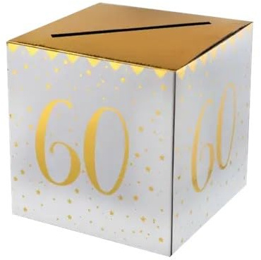 Brief-und Kartenbox 60. Geburtstag Golden Times