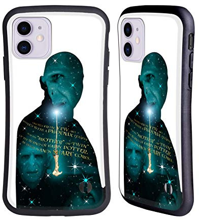 Head Case Designs Officially Licensed Harry Potter Voldemort Yew Wand Deathly Hallows XXXVIII Hybrid Case Compatible With Apple iPhone 11