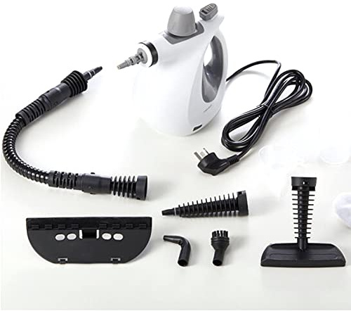 Handheld Pressurized Steam Cleaner, 9 in 1 Accessories Set Hand Steamer for Cleaning, 1000W Steam Cleaner with 380ml Water Tank, for Kitchen, Toilets, Windows, Auto, Carpet, Sofa