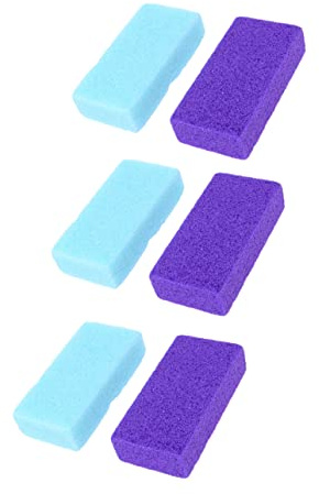 Ipetboom 18stücke Teiliges Fußpflege Bimsstein Peeling-werkzeug Zur Entfernung Abgestorbener Haut Ergonomisch Und Einfach Zu Handhaben Für Pediküre Und Hornhautpflege Farbe Zufällig