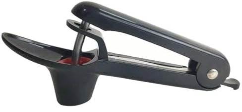 rflaueo 1pc Cherry Pitter with Stainless Steel Rod Cherry Seed Remover Olives Pitter Tool Cherry Pip Remover/Dates pitting Device for Making Cherry Jam with Lock Design(U220-1)