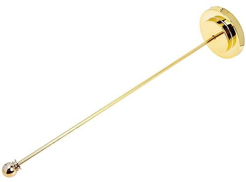 HIAKDOFT Metal Flagpole Flag Base Desktop Car Flag Mount Iron Flagpole Holder Nail-free Gold