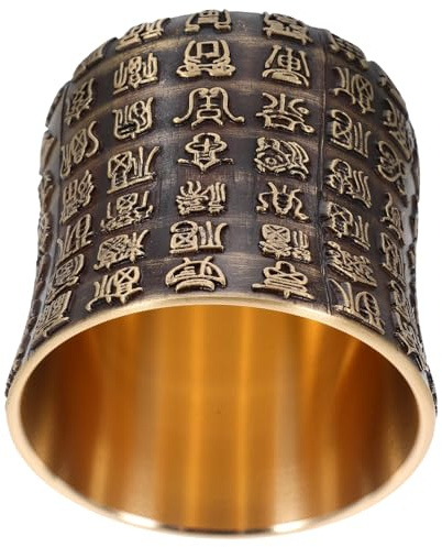 Holibanna Taza de de Cobre Chino con Diseño Taza Retro de Cobre para Decoración y Uso Diario para y Uso Personal