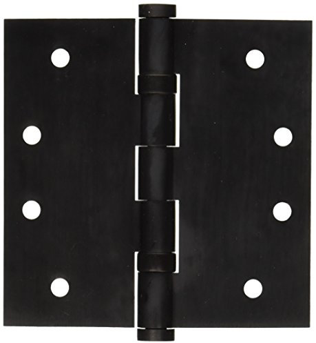 Baldwin 1041102I Square Ball Bearing Mortise Hinge, Oil Rubbed Bronze by Baldwin