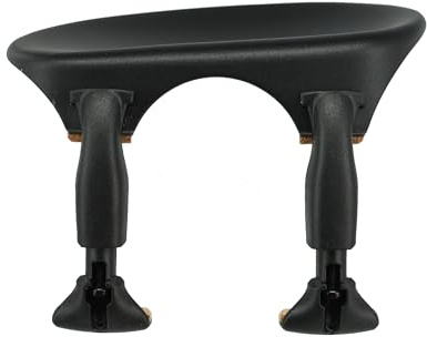 Wittner Kinnhalter, Mittelkinnhalter Violine 1/2 -1/4, High-Tech Kunststoff, anatomisch geformt, allergiegetestet, mit Montagewerkzeug
