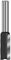 ENT 10363 Nutfräser HW, Schaft (S) 8 mm, Durchmesser (D) 6 mm, NL 25 mm, SL 32 mm, GL 61 mm