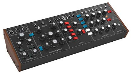 Behringer MODEL D Authentic Analog Synthesizer with 3 VCOs, Ladder Filter, LFO and Eurorack Format