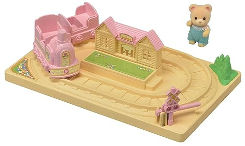 Sylvanian Families 5320 Baby Abenteuer Zug - Puppenhaus Spielset